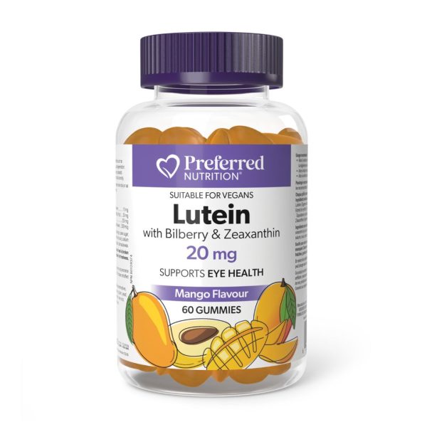 Preferred Nutrition Lutein 20mg (60 Gummies) Online Hot Sale