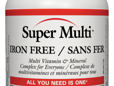 Natural Factors Super Multi Iron-Free (90 Tablets) For Cheap