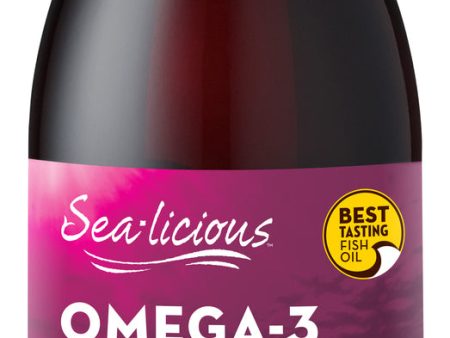 Sea-licious Omega-3 EPA + DHA - Raspberry Lemonade (500ml) Supply