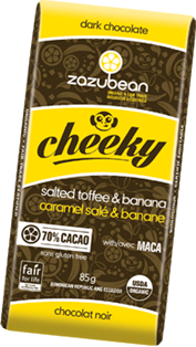 Zazubean Cheeky - Salted Toffee & Banana (85g) Supply