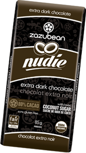 Zazubean Nudie - Extra Dark Chocolate with Coconut Sugar (85g) Online Sale