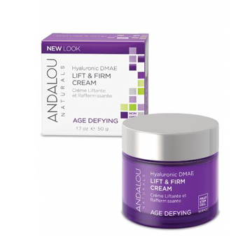 Andalou Naturals Age Defying Hyaluronic DMAE Lift &Firm Cream (50g) on Sale