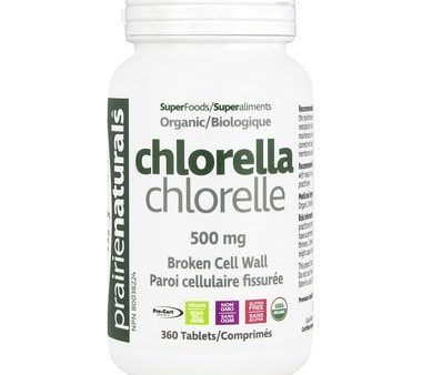 Prairie Naturals Chlorella (500mg) (360 Tablets) For Cheap