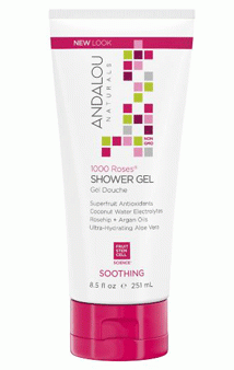 Andalou Naturals 1000 Roses Shower Gel (251ml) Cheap