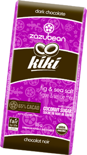 Zazubean Kiki - Fig & Sea Salt with Coconut Sugar (85g) on Sale