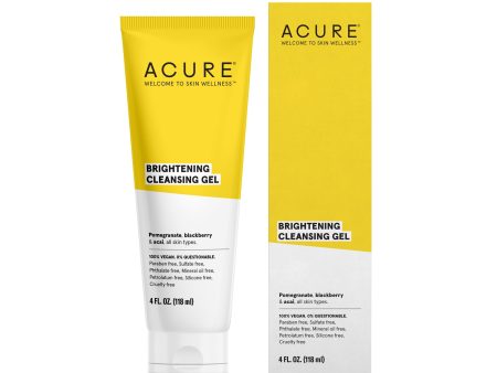 Acure Brilliantly Brightening Cleansing Gel  (118ml) Sale