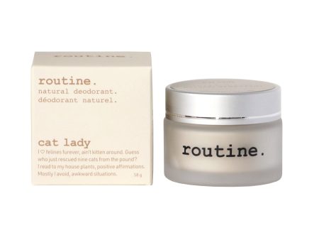 Routine Natural Deodorant - Cat Lady (58g) Fashion