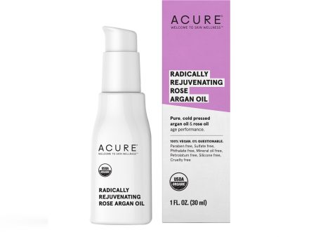 Acure Radically Rejuvenating Rose Argan Oil (30ml) Hot on Sale