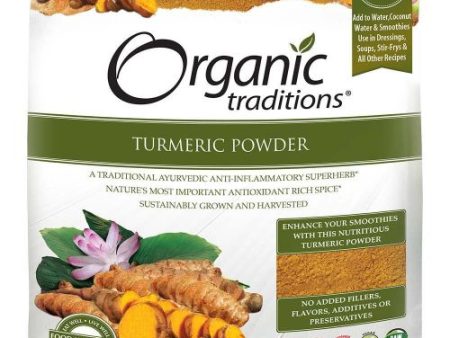 Organic Traditions Organic Turmeric Powder (200g) For Sale