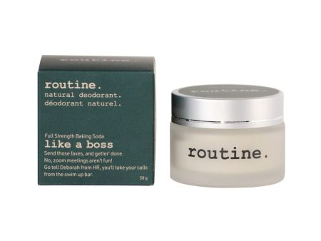 Routine Natural Deodorant - Like A Boss (58g) Discount