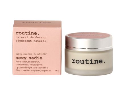 Routine Natural Deodorant - Sexy Sadie (58g) For Cheap