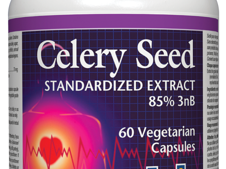 Natural Factors Celery Seed Extract (60 Vegetarian Capsules) For Sale