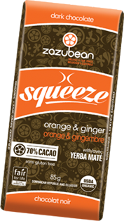 Zazubean Squeeze - Orange & Ginger with Yerbe Mate (85g) Sale