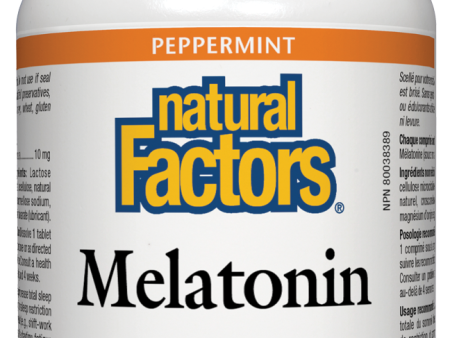 Natural Factors Melatonin (10mg) (90 Sublingual Tablets) Discount