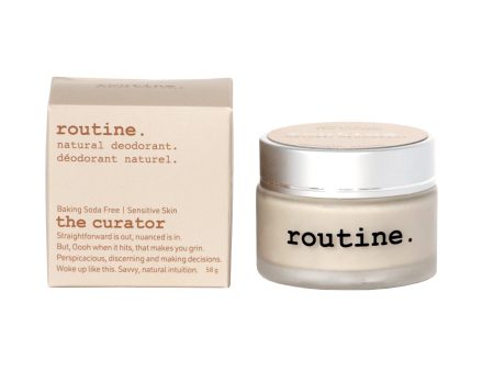 Routine Natural Deodorant - The Curator (58g) Online Sale