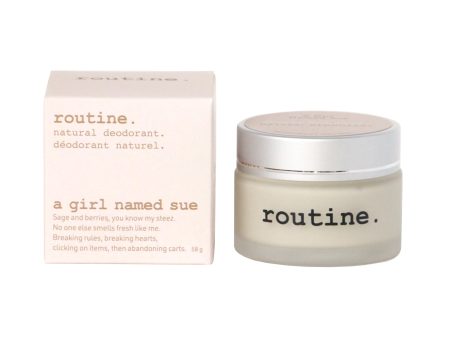 Routine Natural Deodorant - A Girl Named Sue (58g) For Discount