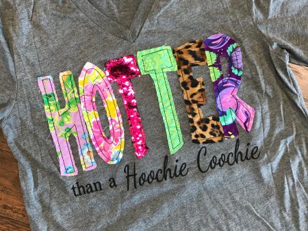 HOTTER Than a Hoochie Coochie T Shirt Cheap