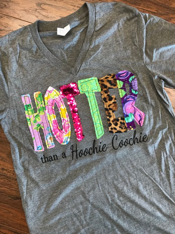 HOTTER Than a Hoochie Coochie T Shirt Cheap