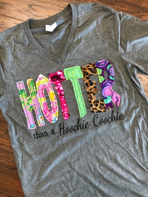 HOTTER Than a Hoochie Coochie T Shirt Cheap