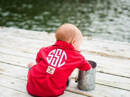 Baby Kids Monogrammed Fishing Shirt Supply