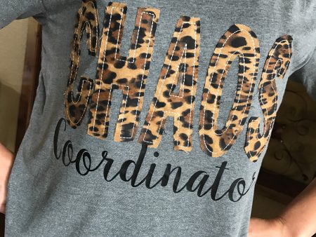 Chaos Coordinator Shirt - Leopard Fabric Online now